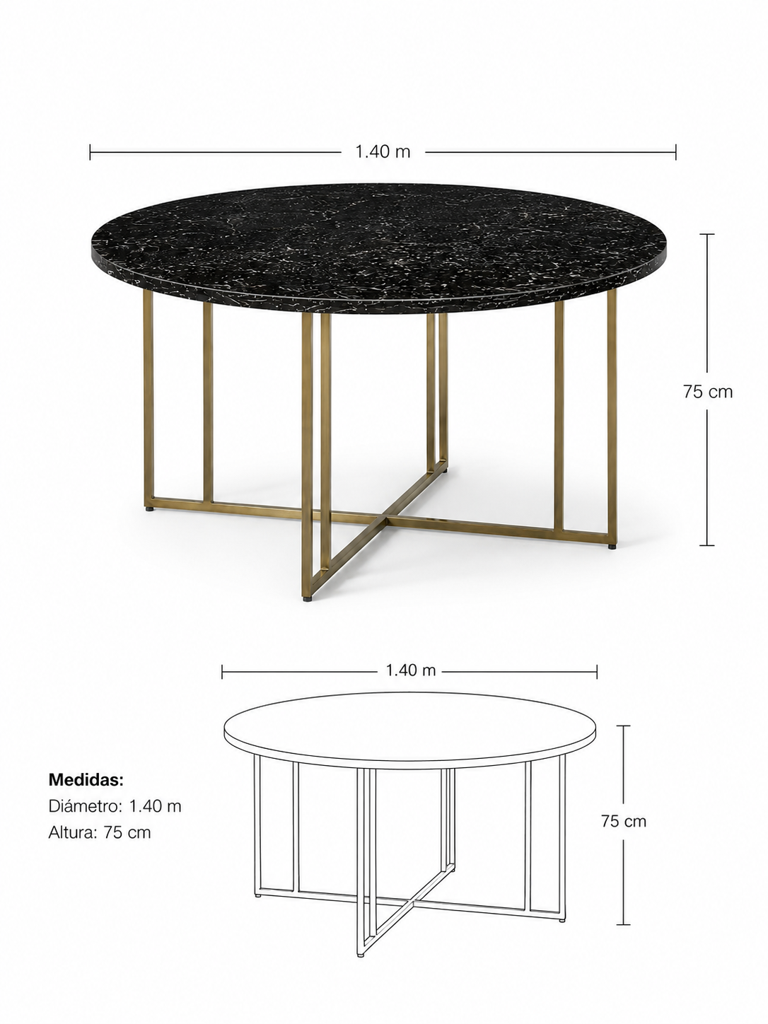 MESA COMEDOR LUCA