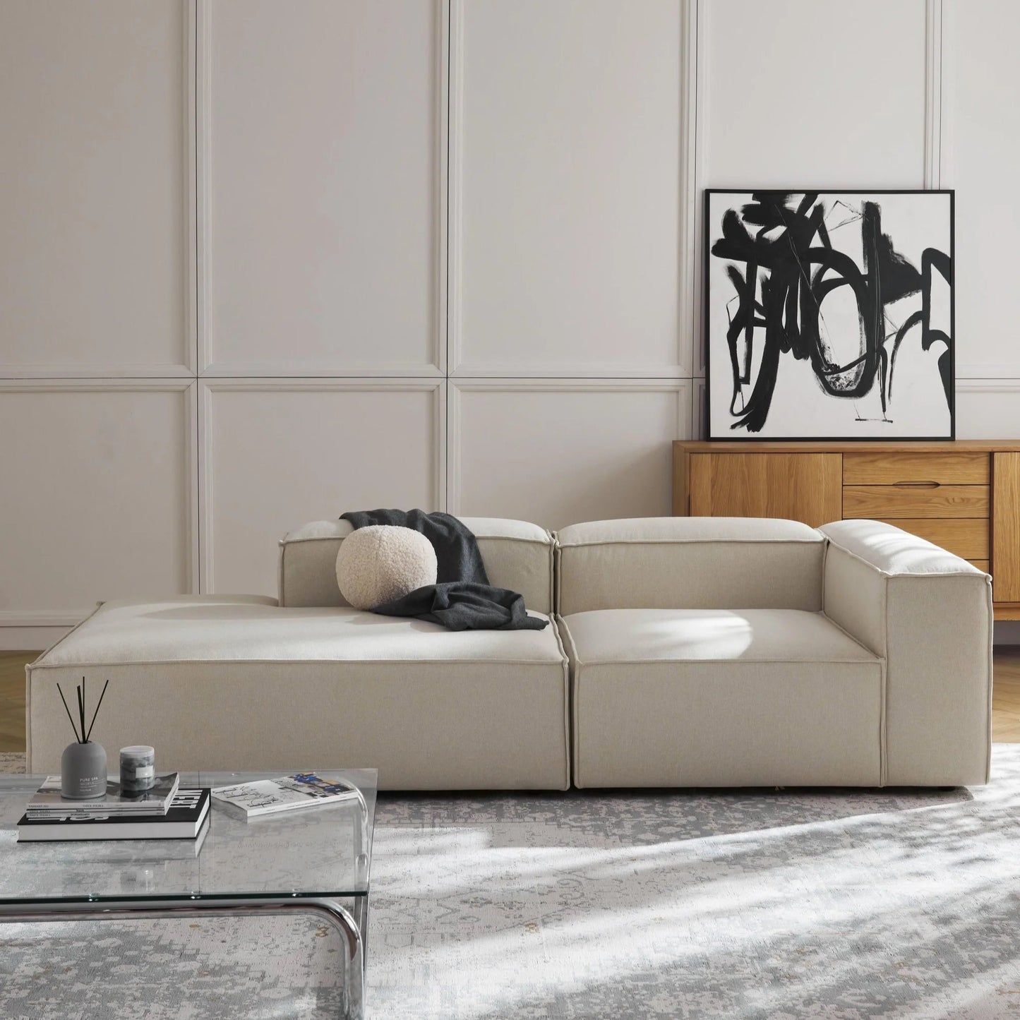 CHAISE Y MÓDULO LENNON (LADO DERECHO)